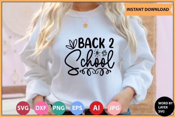Back 2 School SVG Bundle: Graphics for Crafts