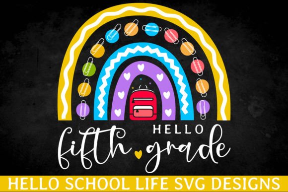 Hello Fifth Grade Graphics for Crafts