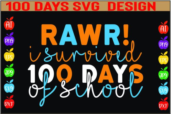 Rawr SVG: Cute Graphics for School Crafts
