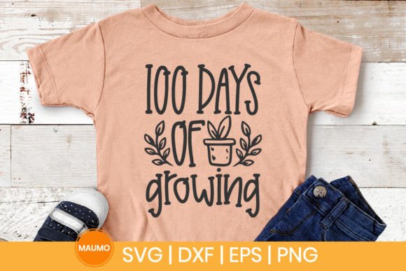 Reviewing the 100 Days of Growing School Svg Quote