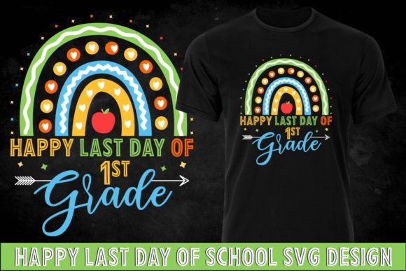 Reviewing the Happy Last Day of 1st Grade Design