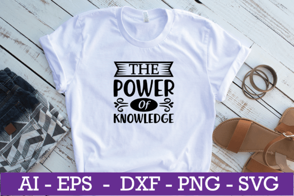 The Power of Knowledge Teacher SVG: Graphics for Crafts