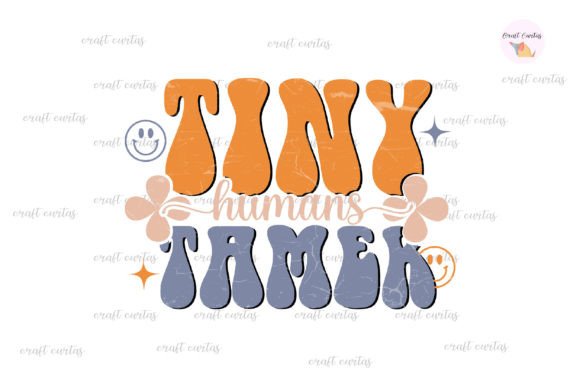 Tiny Humans Tamer SVG: Graphics for Crafts